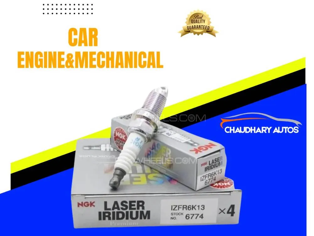 1 PC IZFR6K 13 NGK Iridium Laser Spark Plug | A+ Copy Plugs Image-1