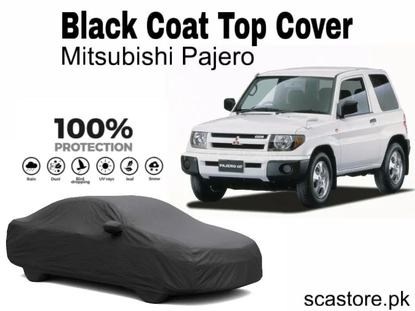 Mitsubishi Pajero Black Coat Top Cover – Full Body Protection Image-1