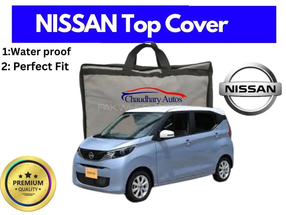 Nissan Dayz 2019-2024 Top Cover | Black | Anti-Scratch | Parachute |  Water Proof Manage Image-1