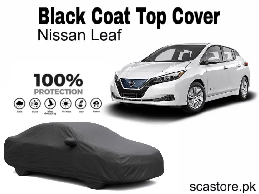 Nissan Leaf Black Coat Top Cover – Full Body Protection Image-1
