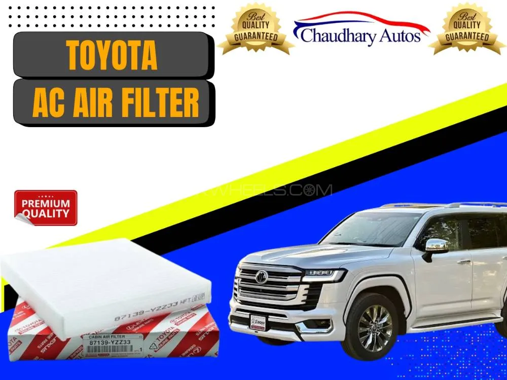Toyota Land Cruiser 2021-2025 Premium Quality Cabin Filter - Imported Image-1