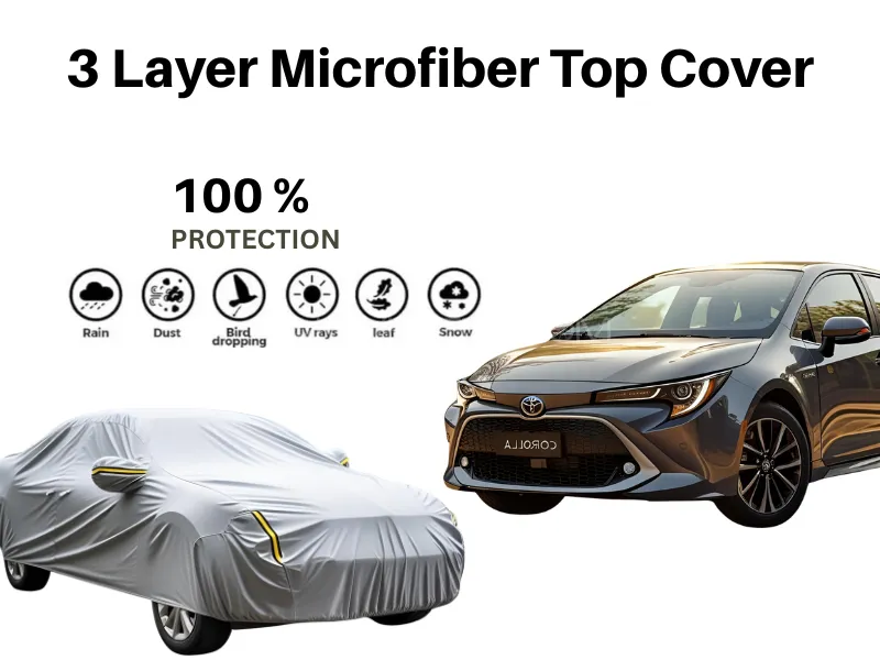 TOYOTA COROLLA MICROFIBER CAR COVER 2014-2015 Models  Image-1