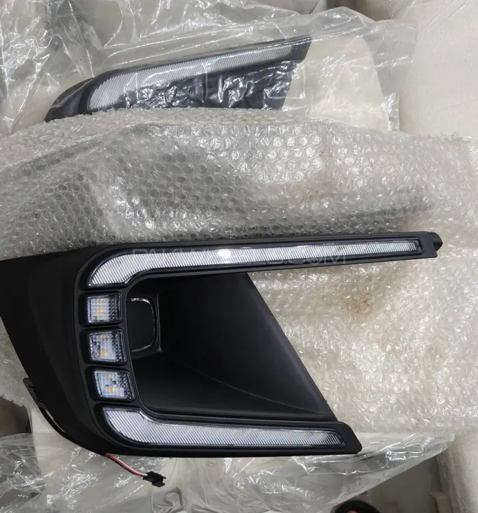 Honda Civic LED Fog Lamps Light DRL Cover 2022-2025 11 gen Image-1
