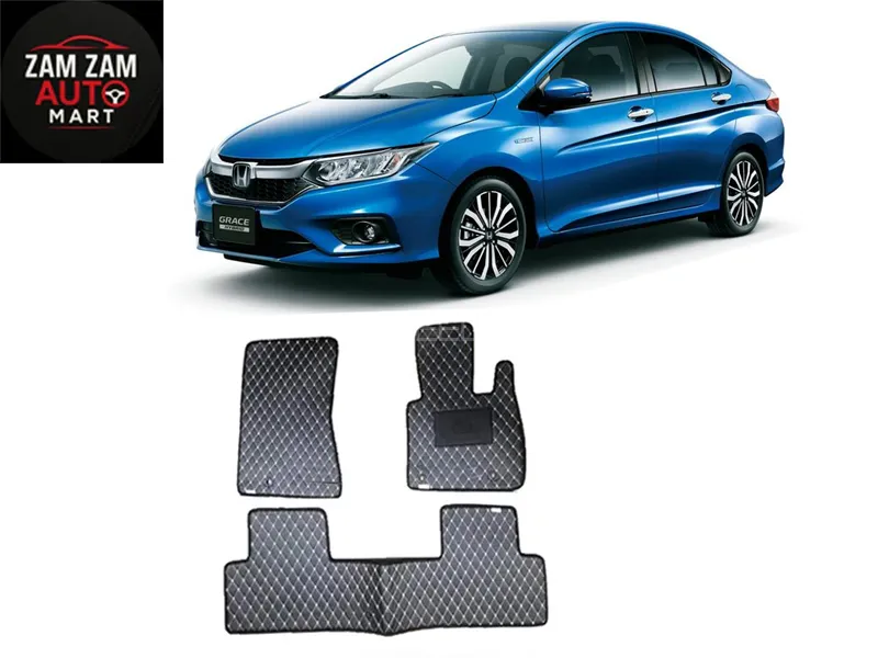 Honda Grace Hybrid  Floor Mat  3PCS - Model 2014-2020 Image-1
