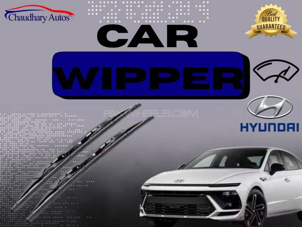 Soft Rubber Wiper Blade for Hyundai Sonata 2021–2024 – Silent & Precise Fit Image-1