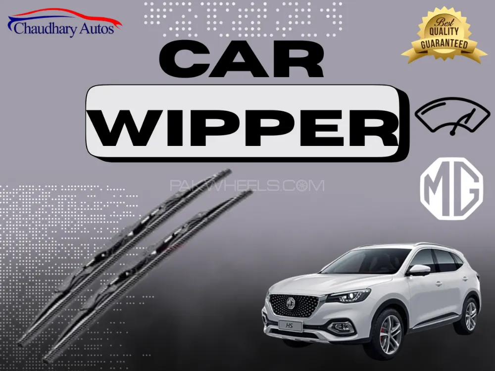Soft Rubber Wiper Blade for MG ZS 2020–2024 – Smooth & Streak-Free Fit Image-1