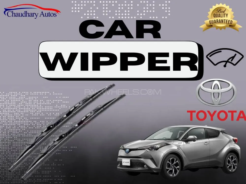 Soft Rubber Wiper Blade for Toyota CH-R – Silent, Streak-Free Performance Image-1