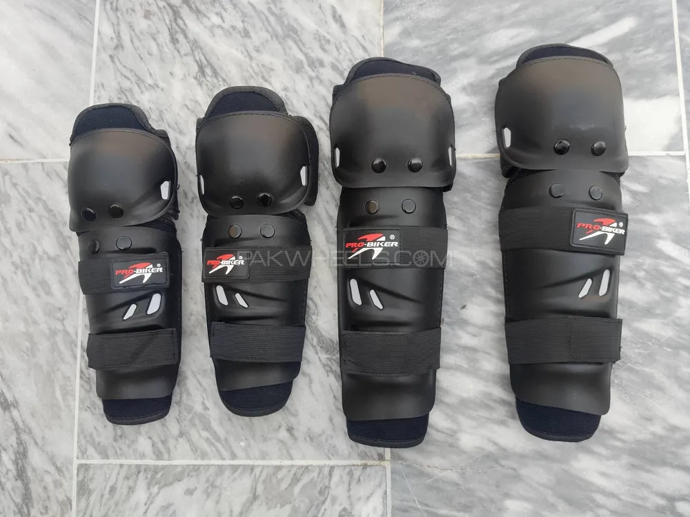 PRO BIKER KNEE AND LEGS SAFETY PADS Image-1