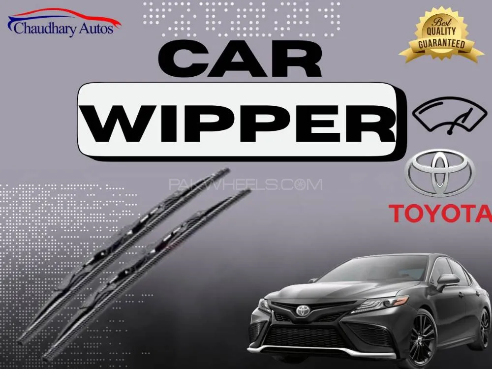 Soft Rubber Wiper Blade for Toyota Camry 2011–2024 – Quiet & Streak- Image-1