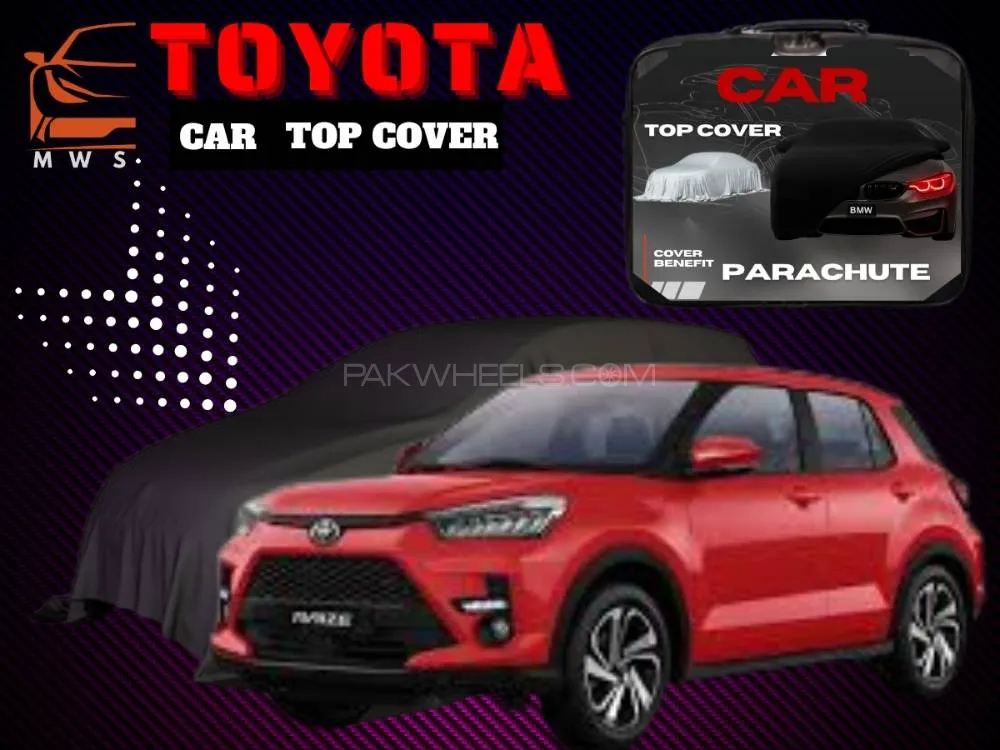 Toyota Raize Top Cover | Single Layer | Waterproof Parachute | Premium Protection Image-1