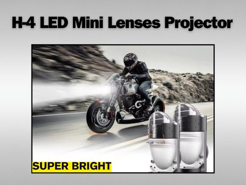 H4 | LED | Mini Lenses | Projector Lamp for | Motorcycle | 1 Pc. H4 | LED | Mini Lenses | Projector Lamp for | Motorcycle | 1 Pc.