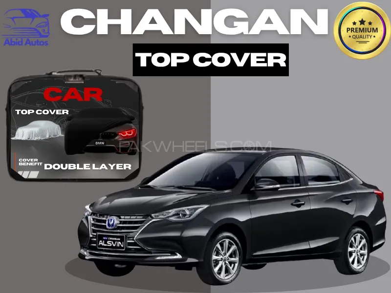 Changan Alsvin 2021–2025 Top Cover | Grey | Double Layer | Waterproof | Premium Quality Image-1