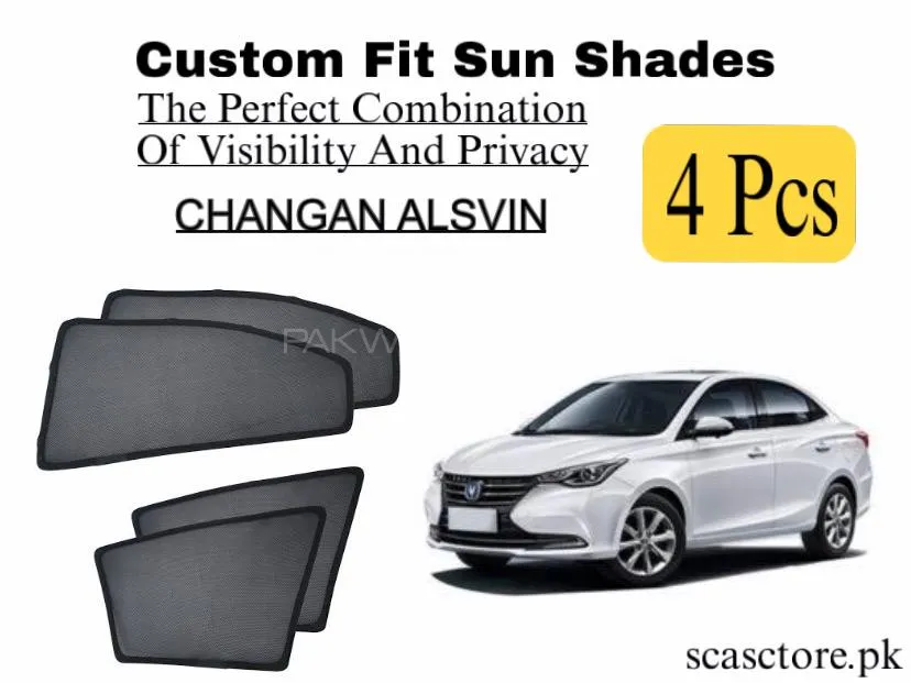 Changan Alsvin Sun Shades for Heat and UV Protection Image-1