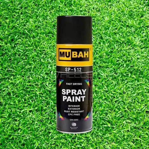 MuBAH  (400ml) Black color premium quality spray Image-1