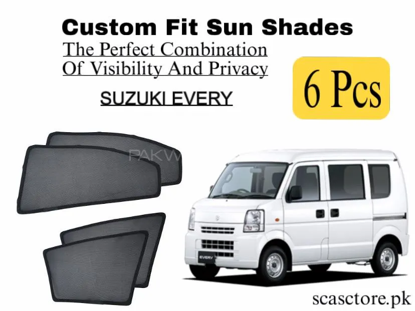 Suzuki Every Sun Shades for Heat and UV Protection Image-1