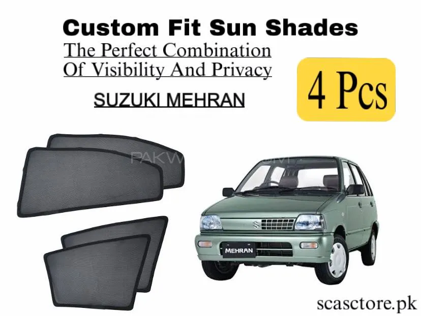 Suzuki Mehran Sun Shades for Heat and UV Protection Image-1