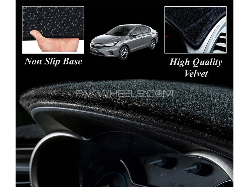 Honda Civic 2023-2025 Velvet Dashboard Cover Image-1