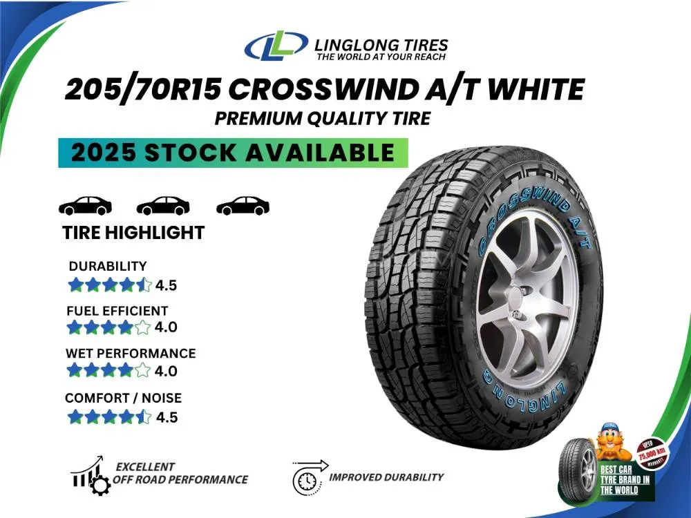 Ling Long Tyre 205/70r15 CROSSWIND A/T Image-1