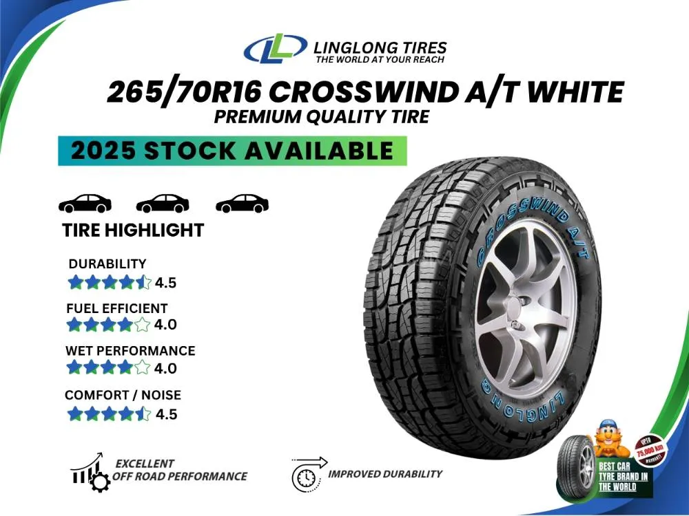 Ling Long Tyre 265/70R16 CROSSWIND AT Image-1