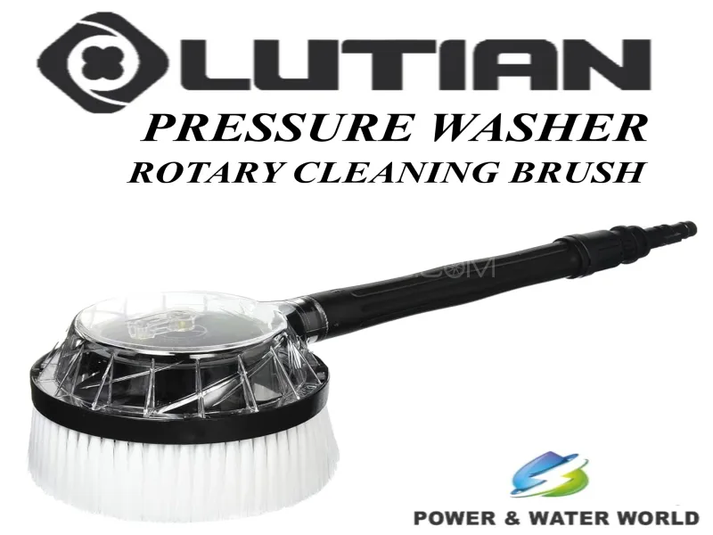 LUTIAN - Rotary Brush Cleaning Lance Attachment for High Pressure Washer Image-1