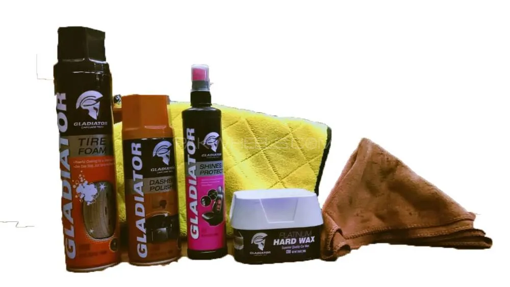 Gladiator  6 IN 1 Car Care Kit Image-1
