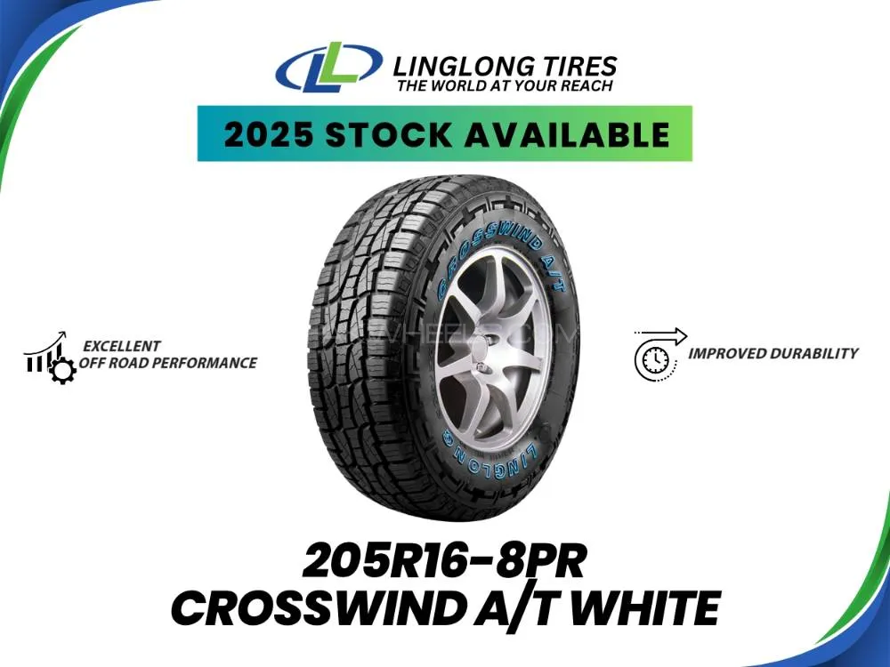 Ling Long Tyre 205R16-8PR CROSSWIND A/T  Image-1