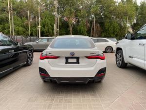 BMW i4 eDrive35 M Sport  
Model: 2022
Mileage: 7,400 km 
Unregistered 
Fresh Import 

*Alcantara with Blue Contrast Stitching seats 
*BMW heads-up display 
*BMW iconic sound electric 
*Digital curve led display 
*LED headlamps
*Apple carplay
*Driving modes
*Parking assistant plus
*Panorama view
*Active cruise control with stop and go function
*Lane assistant
*Speed limiter
*Electric memory seats 
and many more options

Calling and Visiting Hours

Monday to Saturday

11:00 AM to 7:00 PM