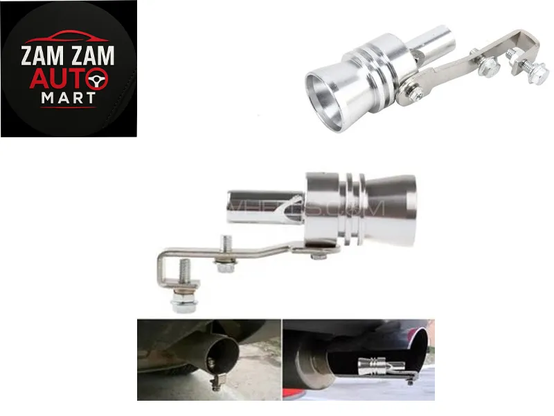 Universal Car and motorcycle  Turbo Sound Whistle Muffler Exhaust Pipe Image-1