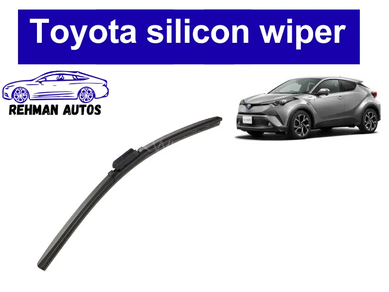 Silicone Wiper Blades (Pair) for Toyota CH-R – Smooth, Quiet & Streak-Free Performance Image-1