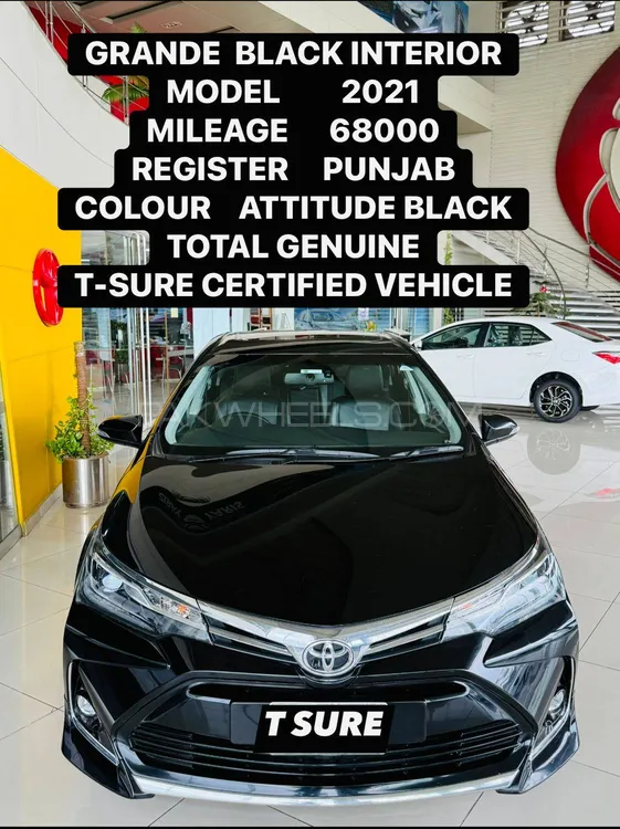 Toyota Corolla 2021 for Sale in Faisalabad Image-1