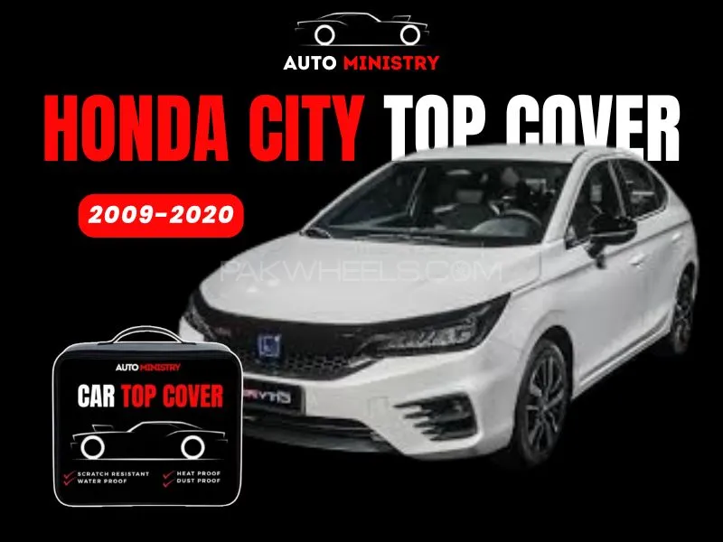 Honda City 2009–2020 Double Layer Top Cover – Heavy-Duty Oxford Fabric | 100% Waterproof Image-1