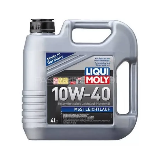 Liqui Moly 10W-40 MoS2 Leichtlauf Engine Oil – 4 Litres Image-1