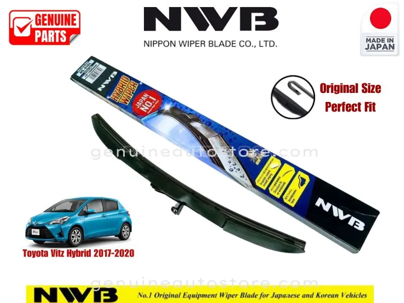 TOYOTA VITZ HYBRID NWB WIPER BLADE - MADE IN JAPAN Image-1