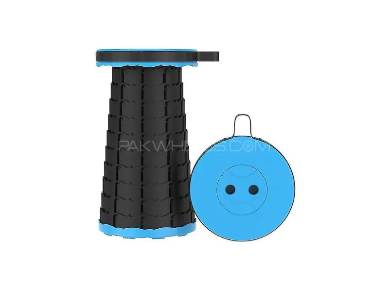 Foldable Plastic Stool – Lightweight & Portable for Camping & Traveling Image-1