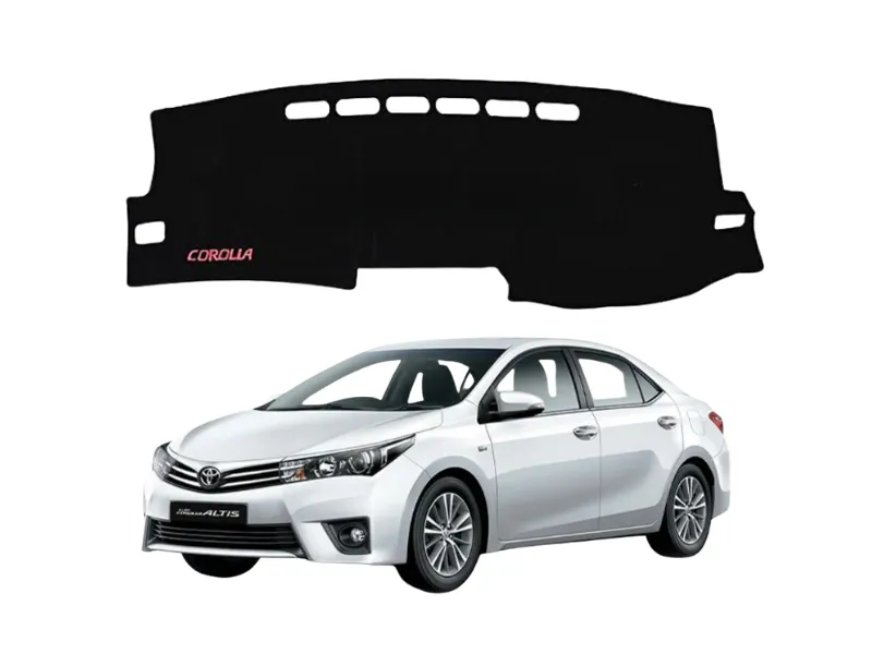 Velvet Dashboard Mat for Toyota Corolla 2014-2019 Image-1