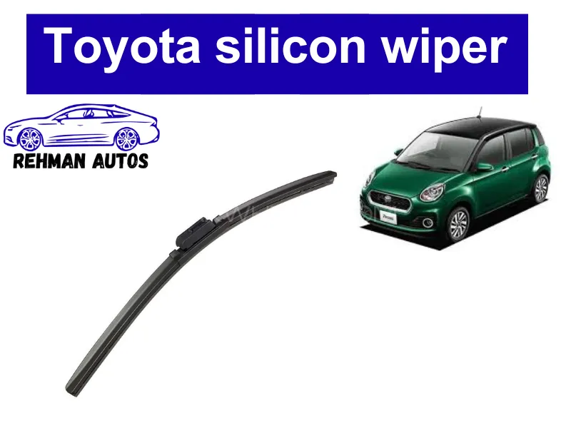 Silicone Aero Wiper Blades (Set) for Toyota Passo Moda 2016–2025 – Premium Quality Image-1