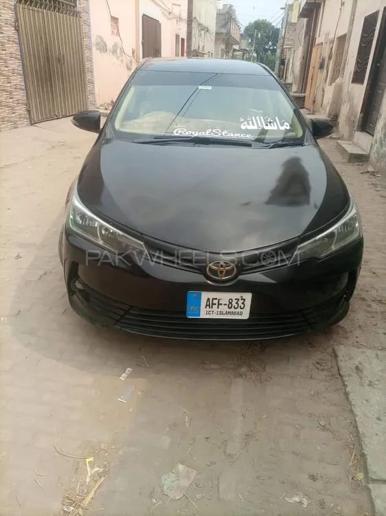 Toyota Corolla 2017 for Sale in Faisalabad Image-1