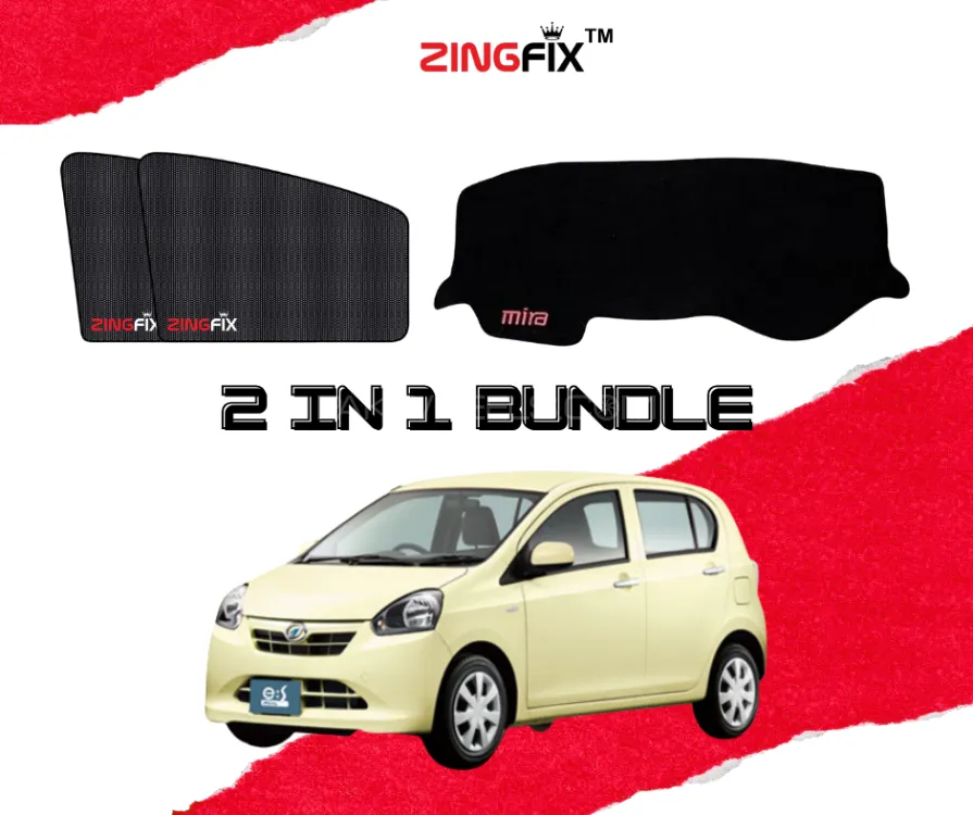 2-in-1 Bundle for Daihatsu Mira 2012-2016 Image-1