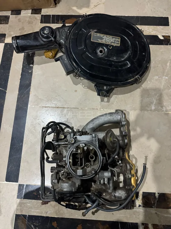 Honda civic 1995 full carburetor setup with fuel tank Image-1