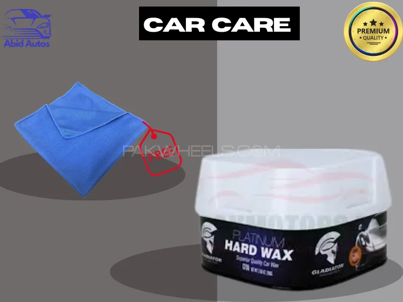 Platinum Hard Car Wax | Long Lasting Shine | Scratch Resistant & Water Repellent Image-1