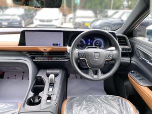 Toyota Crown Platinum hybrid 
Manufacturing: 2022 
Model: 2023
Mileage: 9,000 km  
Engine: 2.4 petrol Hybrid Turbo charged
340 hp (0 to 100 5.6second) 

*Front powered seats
*Wireless charger
*Paddle shifter 
*HUD 
*5 cameras with 360 view
*Radar

Calling and Visiting Hours

Monday to Saturday

11:00 AM to 7:00 PM
