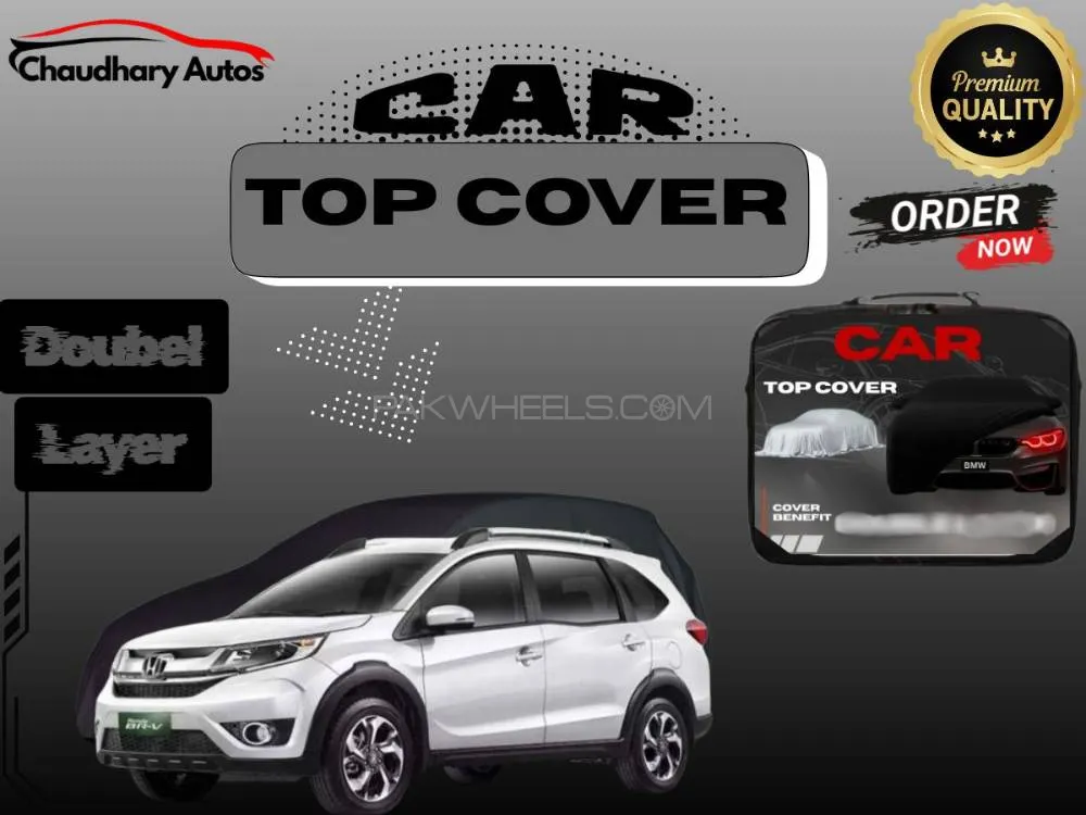 Honda BR-V 1st Generation (2017–2022) | Double Layer | Waterproof & Scratch Resistant Top Cover Image-1