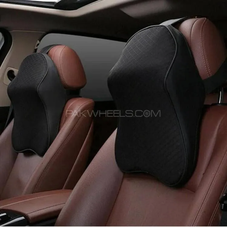 Universal Lumbar Support Cushion for Car & Office Chairs – Breathable Mesh Backrest, Easy Installed Image-1