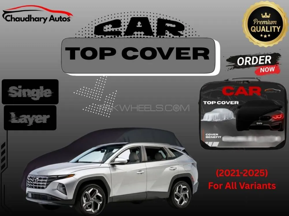Hyundai Tucson (2020–2025 | For All Variants) | Single Layer | Waterproof Parachute Top Cover Image-1