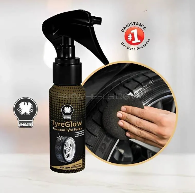 Tire Glow for Tire Shine – Long Lasting Wet Look Image-1
