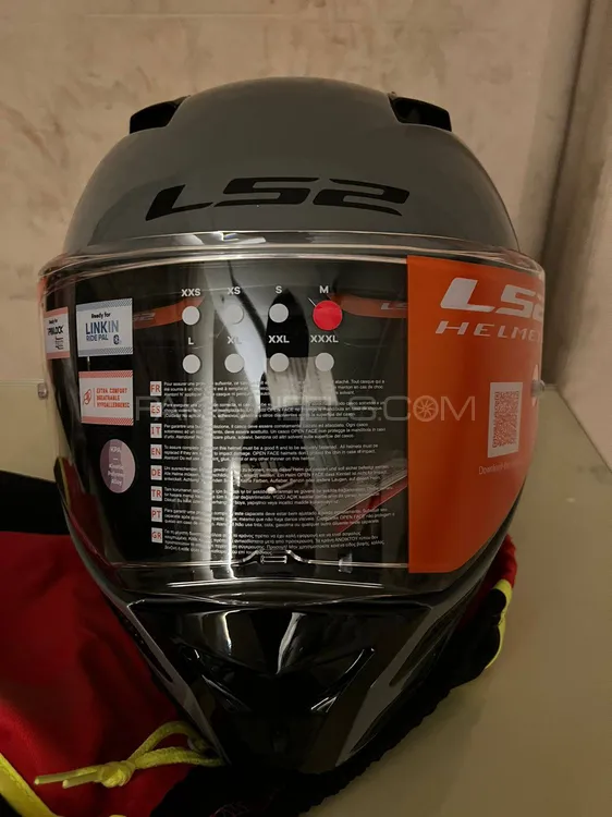 LS2 Helmet - Metro Evo Nardo Grey Colour Image-1