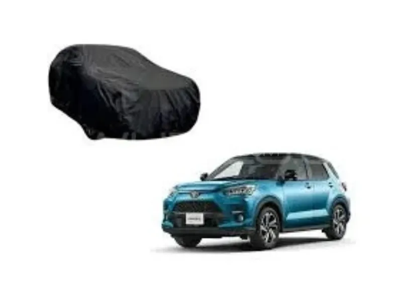 RAIZE 2019-2025 CAR TOP COVERS BLACK PARCHUTE GENIUNE SIZE THICK CLOTH WATER RESISTANT Image-1