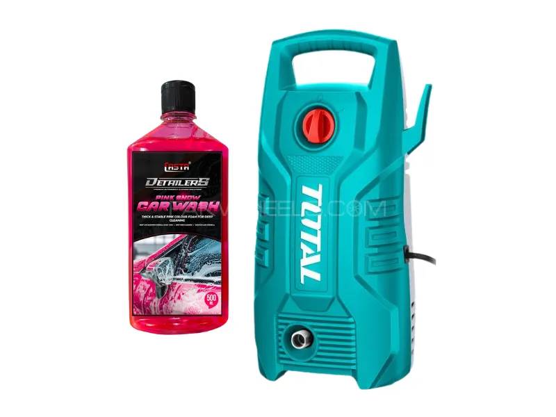 TOTAL High Pressure Washer 1400W 130Bar – Model TGT11316 - Free 500ML Shampoo Image-1