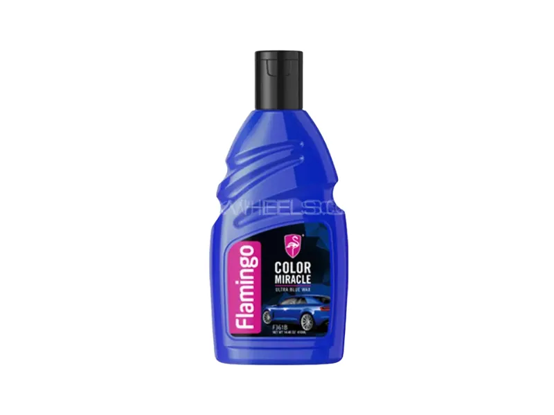 Flamingo Color Miracle Blue Wax | Restore Shine & Protect Car Paint Image-1