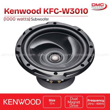 Kenwood KFC-W3010 Subwoofer 12 in 1000w Dual Magnet Drive Original Kenwood KFC-W3010 Subwoofer 12 in 1000w Dual Magnet Drive Original